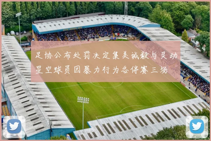 足协公布处罚决定集美诚毅与灵动星空球员因暴力行为各停赛三场